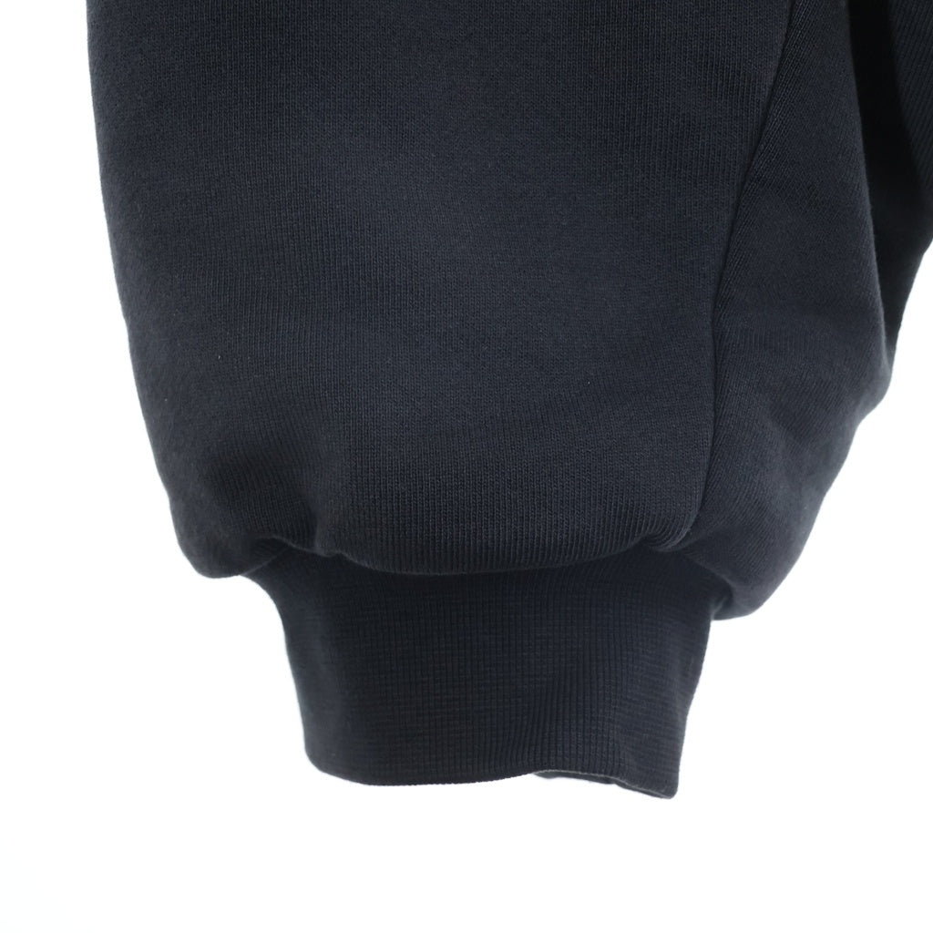 VETEMENTS(ヴェトモン) Puffed Oversized Zip-Up Hoodie パフド オーバーサイズドジップアップフーディー ブラック UH76ZU860B