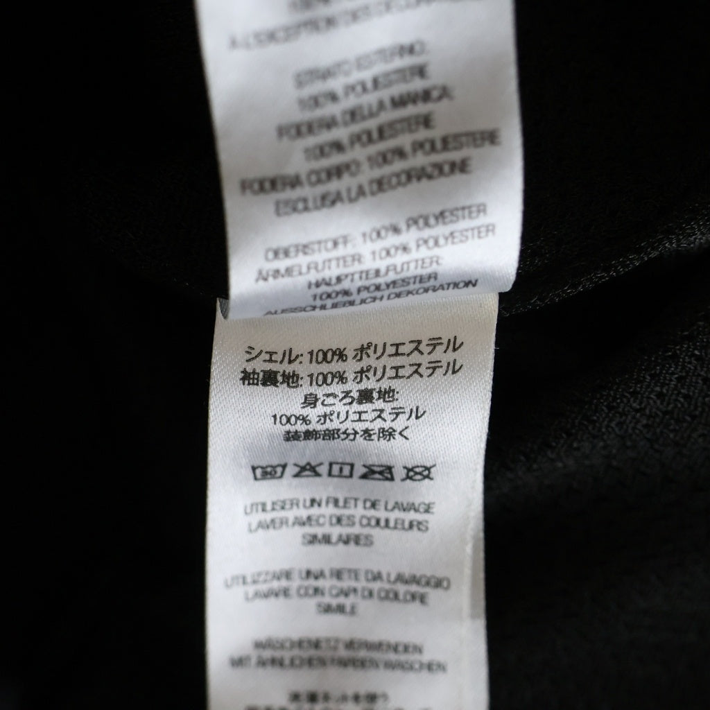SUPREME(シュプリーム) 25SS Satin Piping Pullover サテン パイピング ロゴエンブロイダリー プルオーバー ブラック