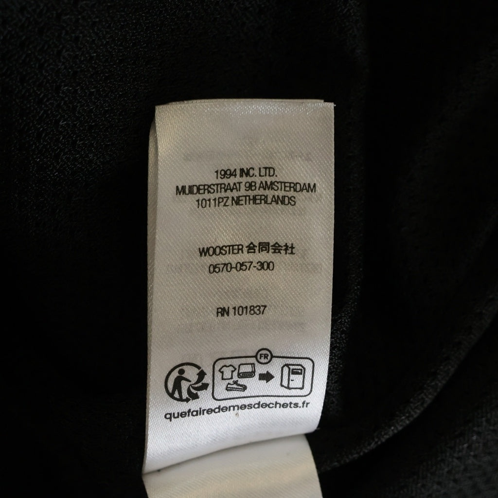 SUPREME(シュプリーム) 25SS Satin Piping Pullover サテン パイピング ロゴエンブロイダリー プルオーバー ブラック