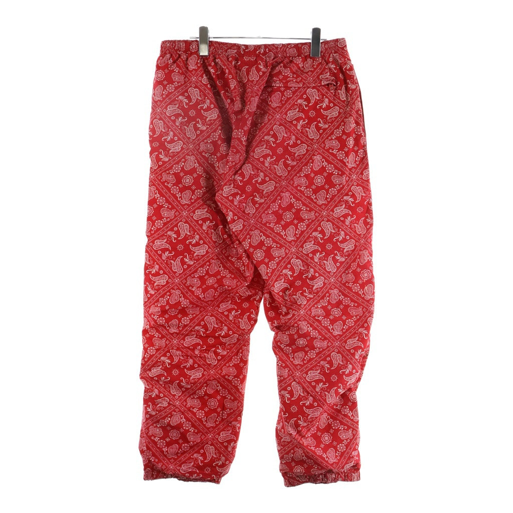 SUPREME(シュプリーム) 18SS Bandana Track Pants バンダナトラックパンツ レッド