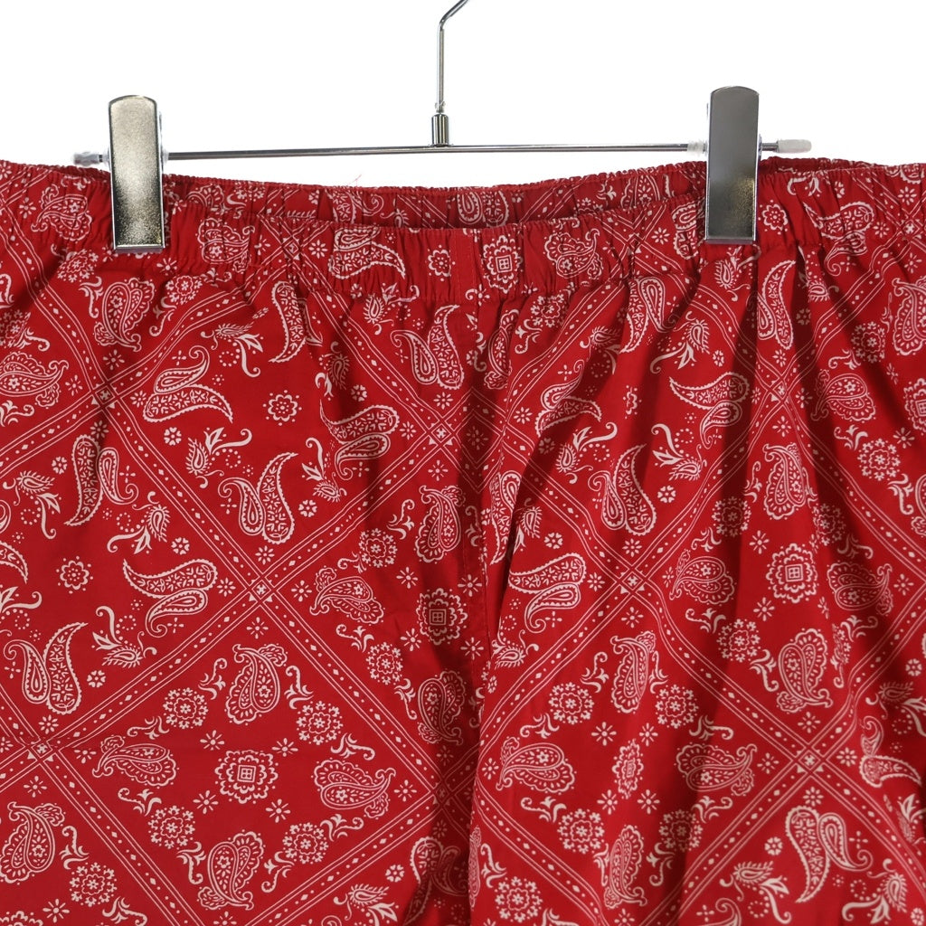SUPREME シュプリーム 18SS Bandana Track Pants バンダナトラックパンツ レッド SUPREME(シュプリーム) 18SS Bandana Track Pants バンダナトラック