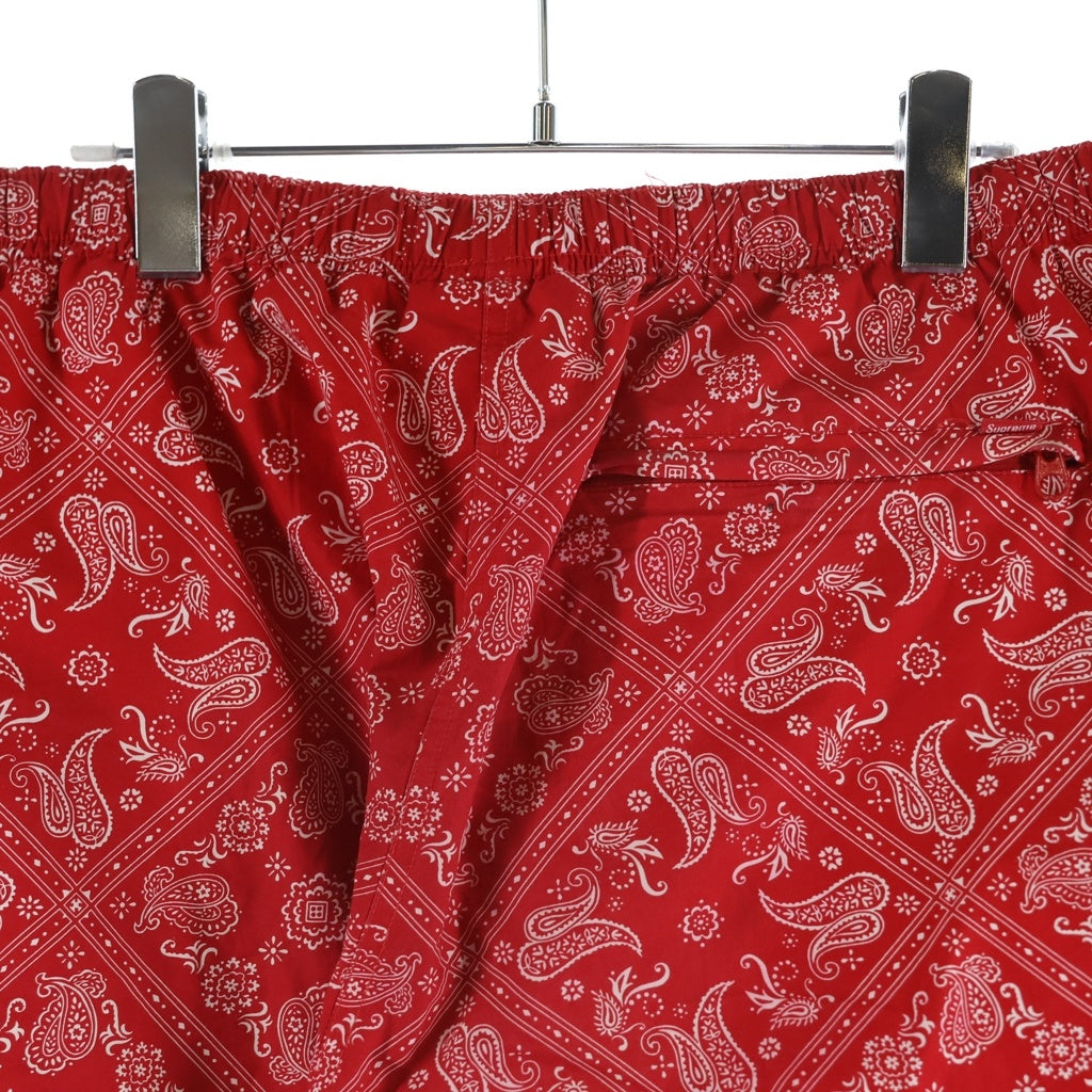 SUPREME(シュプリーム) 18SS Bandana Track Pants バンダナトラックパンツ レッド