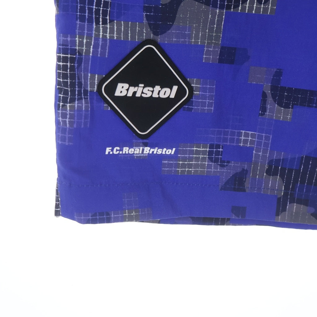 F.C.R.B.(エフシーアールビー) ×fragment design CAMOUFLAGE NYLON SHORTS フラグメントデザイン カモフラージュナイロンショーツ ブルー FCRB-260170