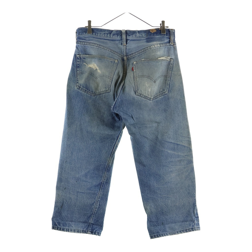 Levi's(リーバイス) 70S VINTAGE 501 66前期 ボタン裏刻印6 スモールe ボタンフライ ストレートデニムパンツ
