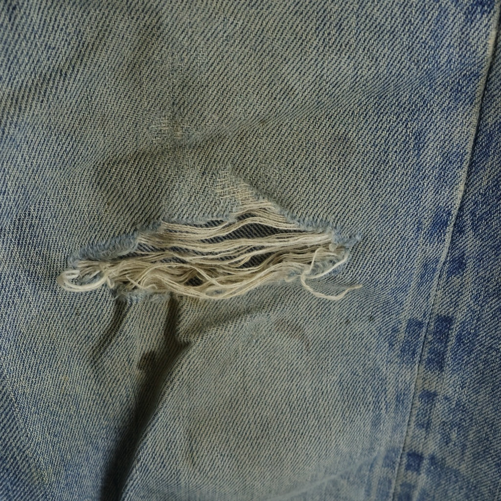 Levi's(リーバイス) 70S VINTAGE 501 66前期 ボタン裏刻印6 スモールe ボタンフライ ストレートデニムパンツ