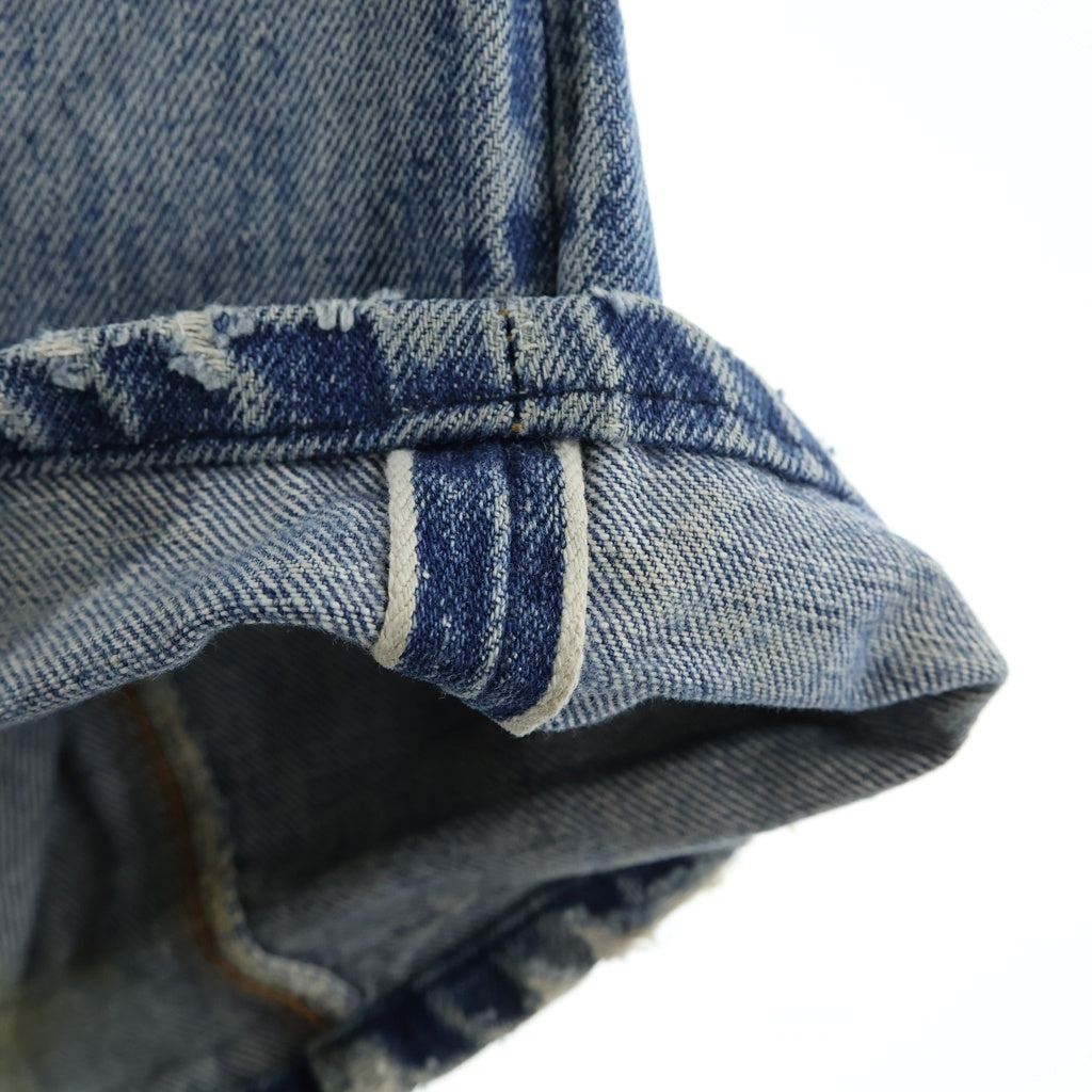 Levi's(リーバイス) 70S VINTAGE 501 66前期 ボタン裏刻印6 スモールe ボタンフライ ストレートデニムパンツ