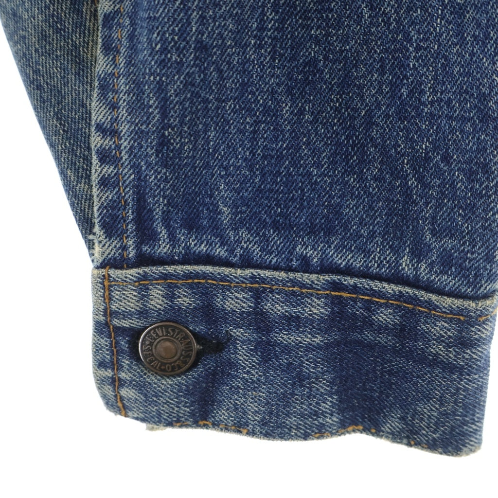Levi's(リーバイス) 70S VINTAGE 70505 4th ボタン裏522 不均等V BIG Eデニムジャケット インディゴ