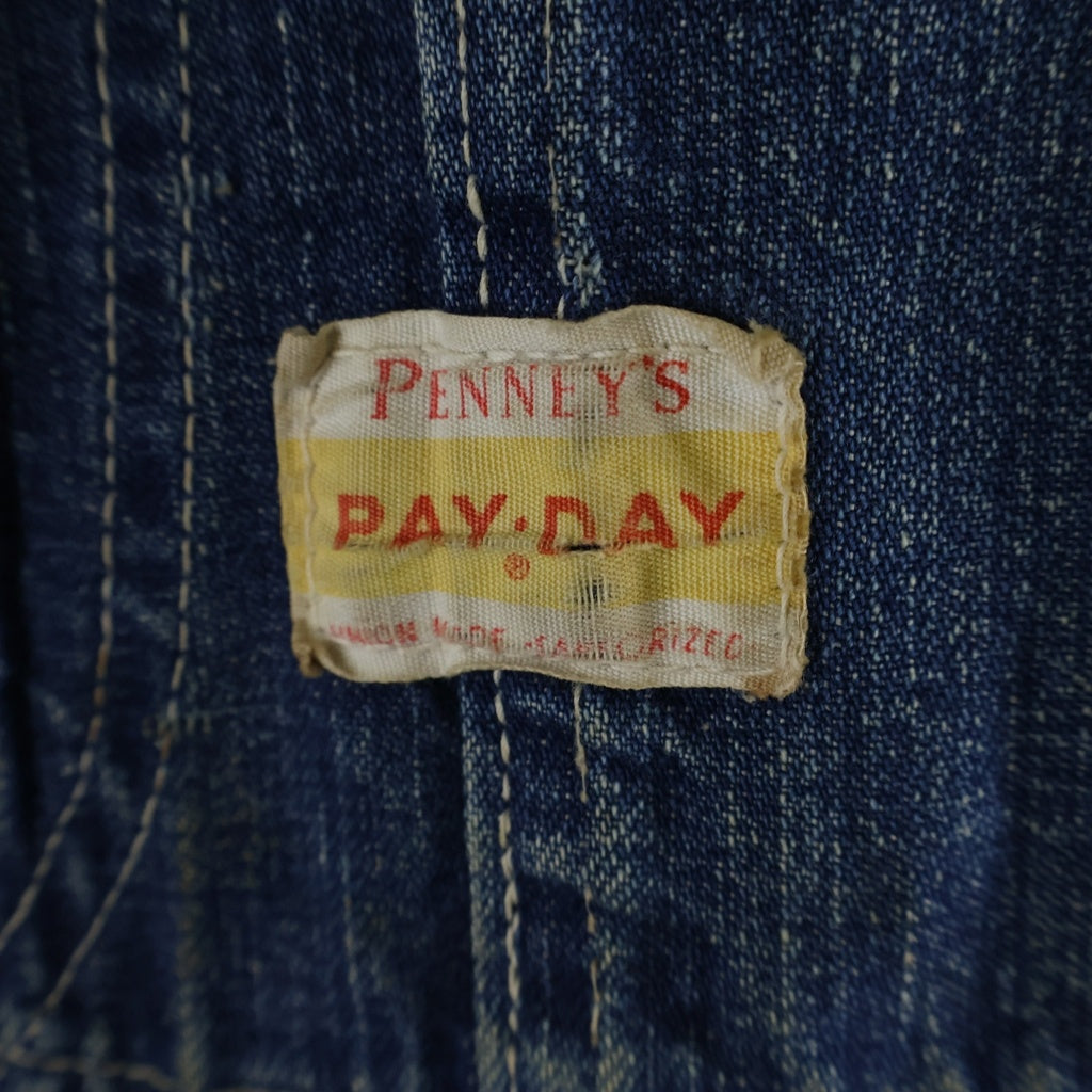 VINTAGE(ヴィンテージ) 50S VINTAGE PAYDAY DENIM COVERALLペイデイ デニム カバーオール インディゴ