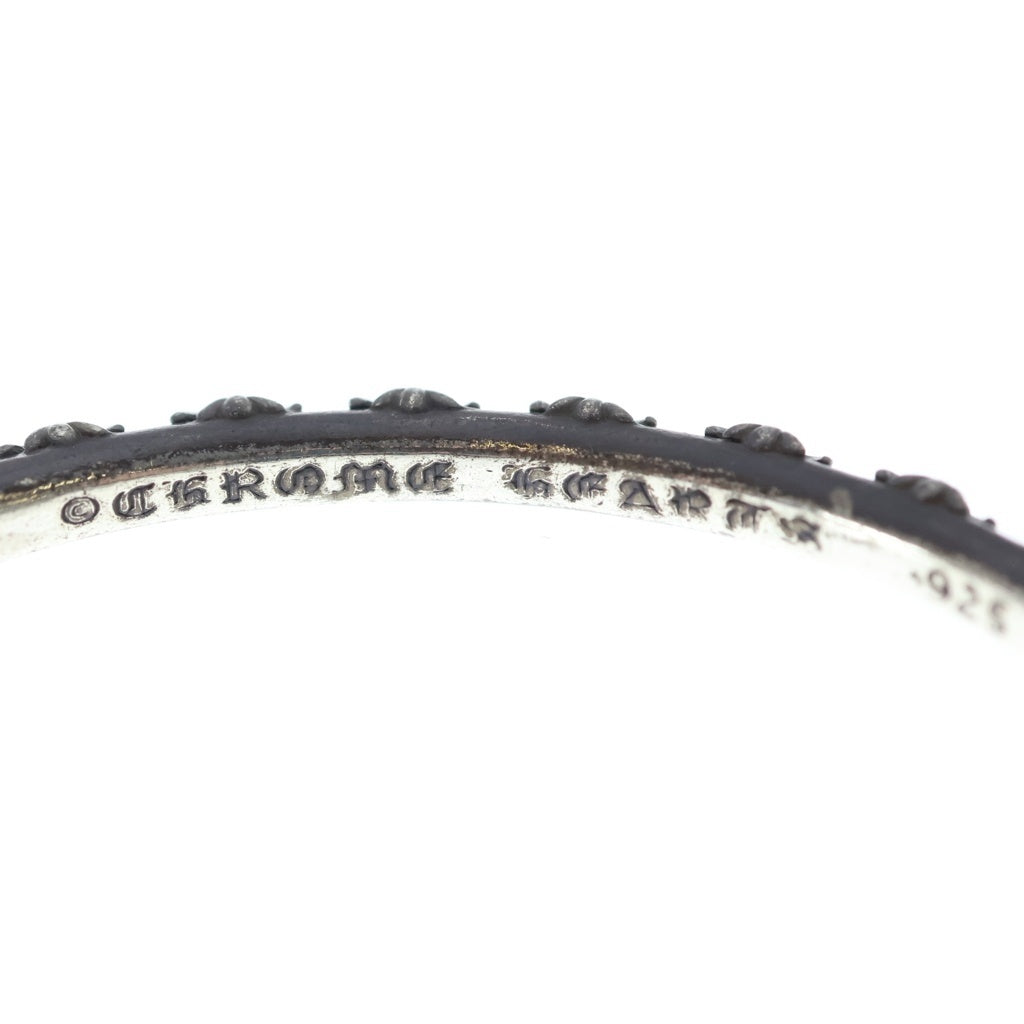 CHROME HEARTS(クロムハーツ) BANGLE CROSS クロスバンドバングル ブレスレット シルバー BCA124