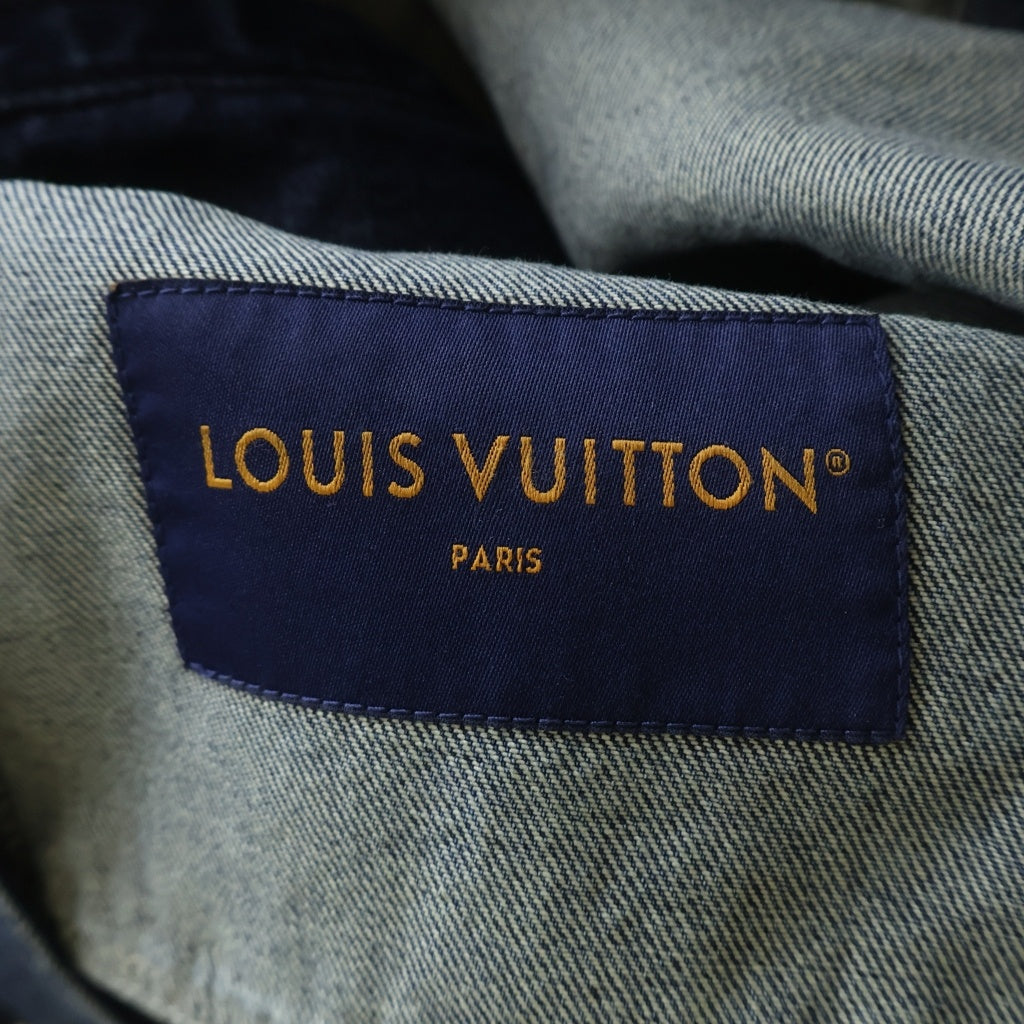 LOUIS VUITTON(ルイヴィトン) 23AW ワークウェアエンボスモノグラムブルゾン デニムジャケット HPA46WY38