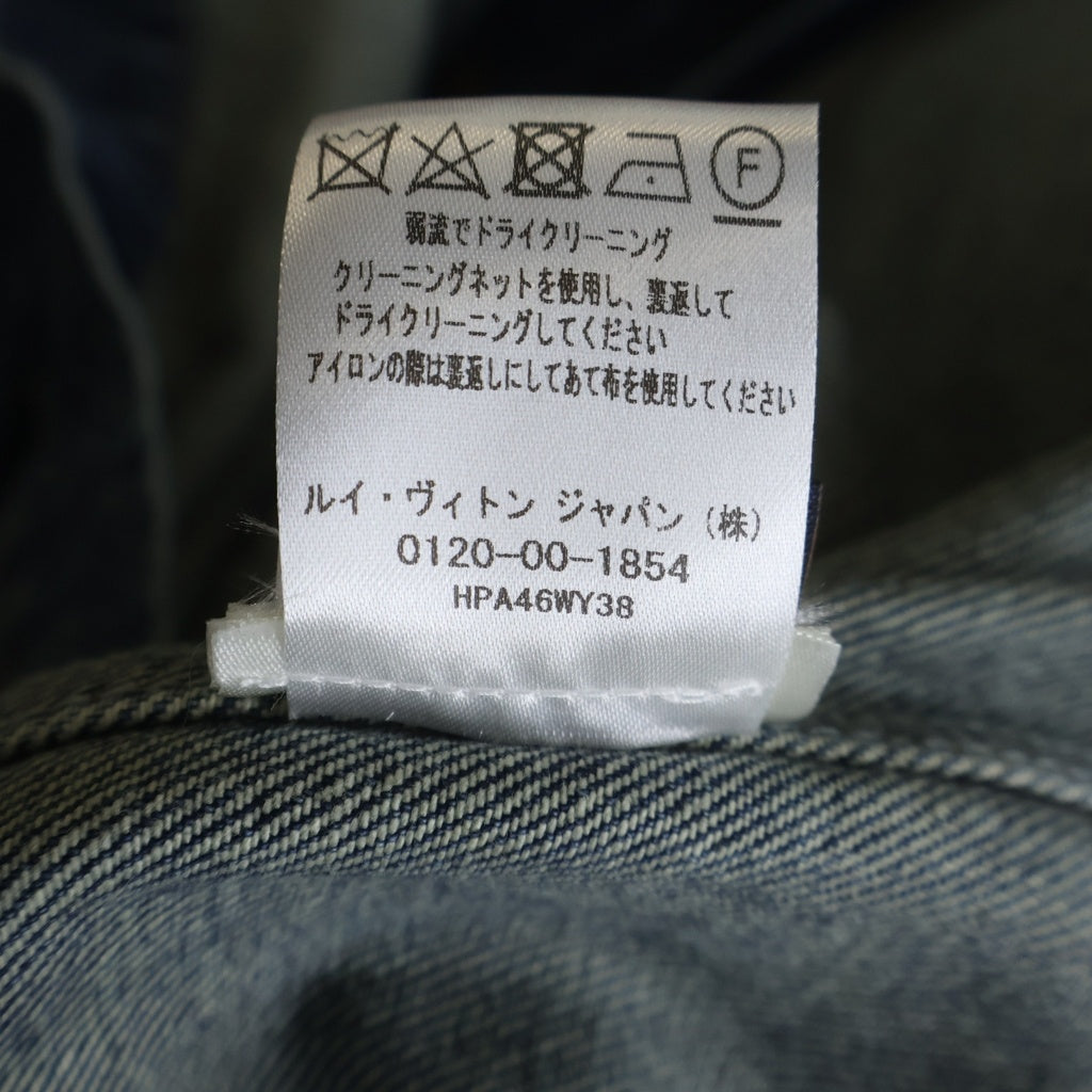 LOUIS VUITTON(ルイヴィトン) 23AW ワークウェアエンボスモノグラムブルゾン デニムジャケット HPA46WY38