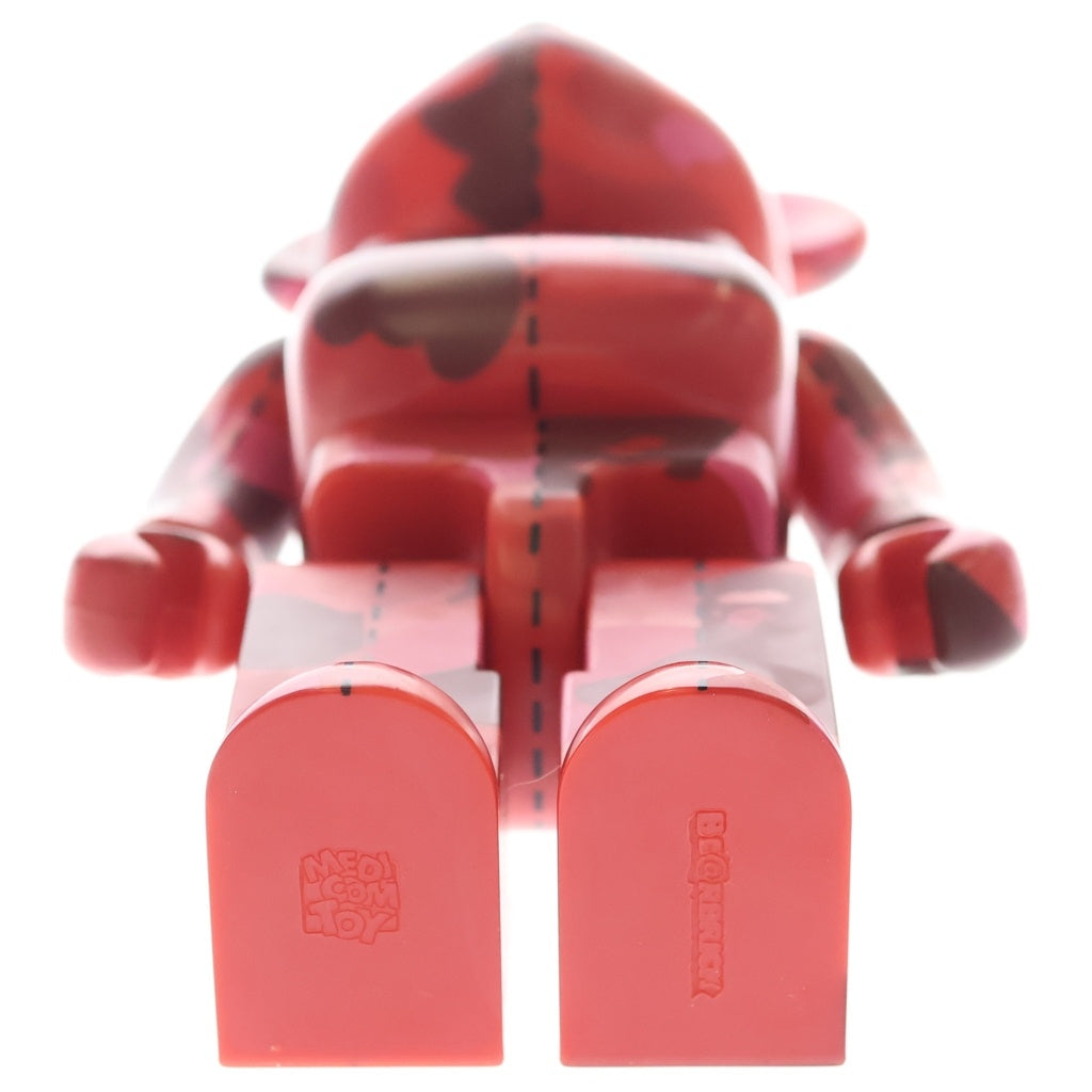 MEDICOM TOY(メディコムトイ) ×BAPE BE@RBRICK 1st CAMO ベアブリック 1stカモ 人形 レッド