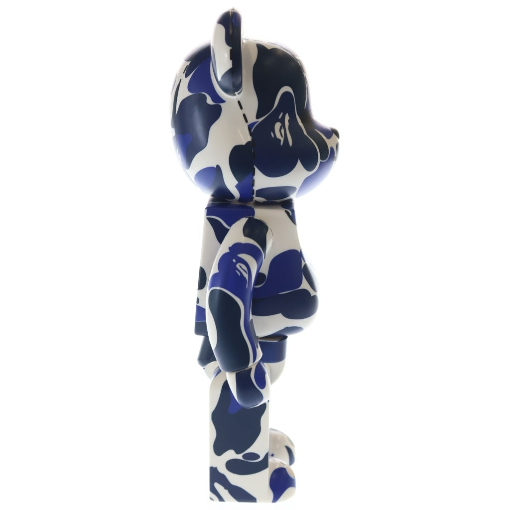 MEDICOM TOY(メディコムトイ) ×BAPE BE@RBRICK Play CAMO ベアブリック プレイカモ 人形 ブルー/ホワイト
