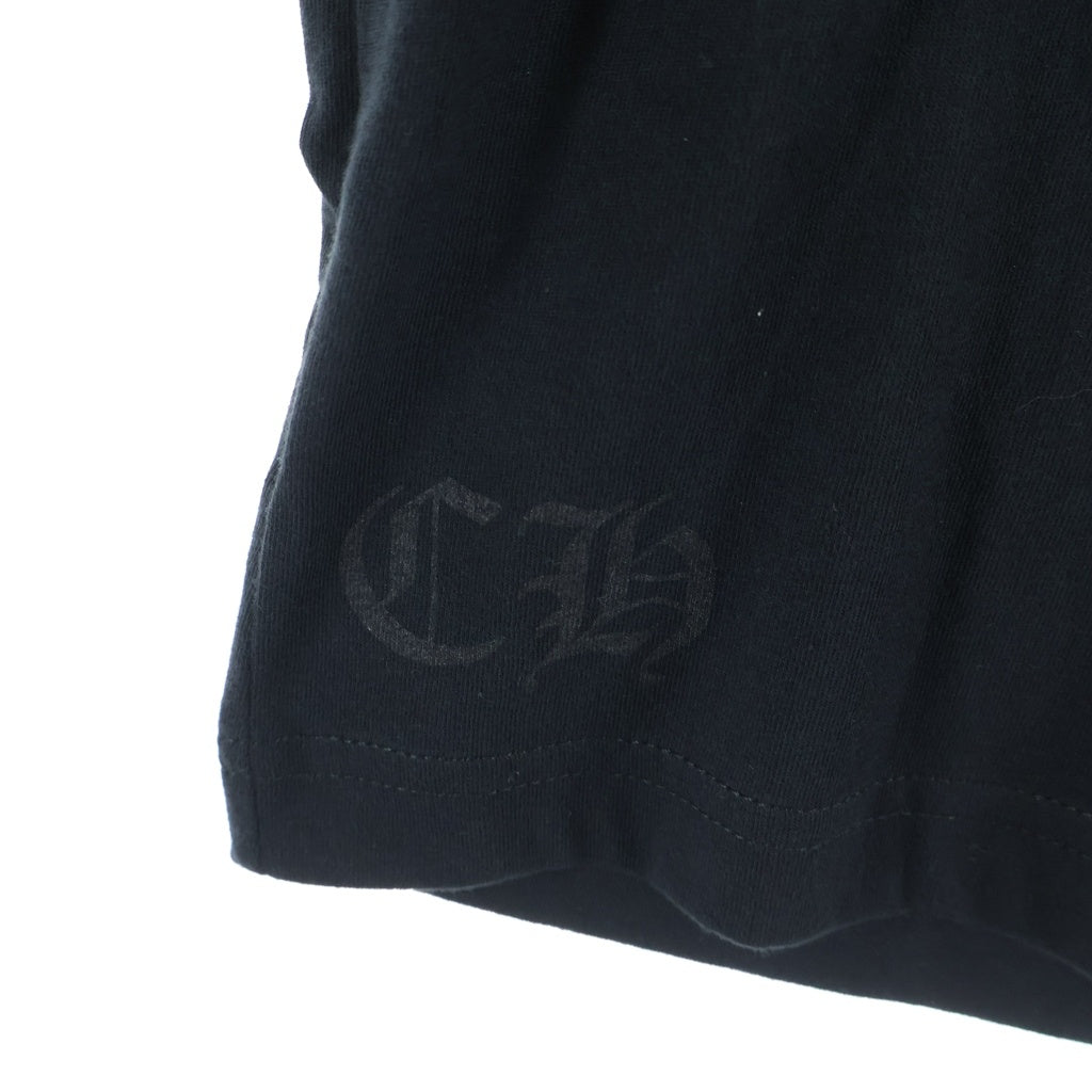CHROME HEARTS(クロムハーツ) Honolulu Horseshoe SS Tee ホノルル限定 バック ホースシュー クルーネック半袖Tシャツカットソー ブラック