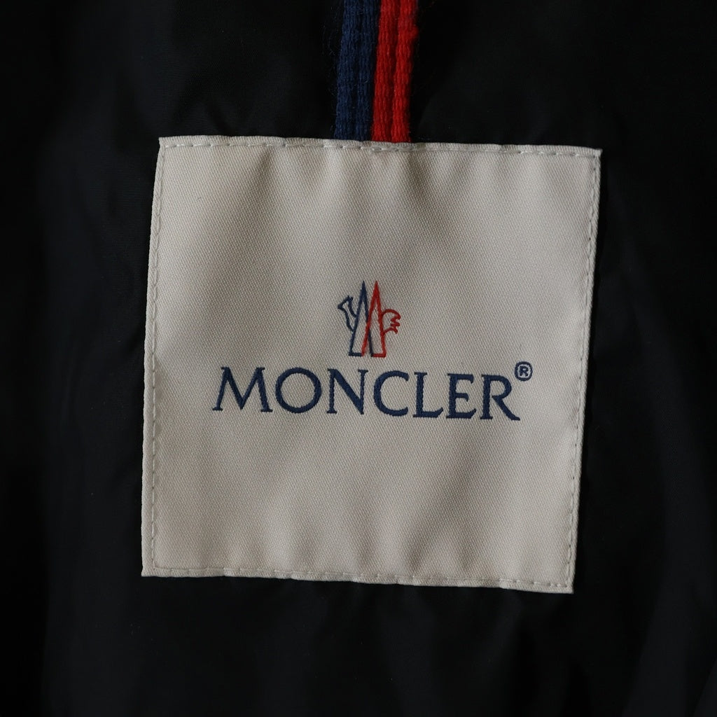 MONCLER(モンクレール) REPPE GIUBBOTTO アームロゴワッペン ジップアップジャケット ブラック F10911A72000 68352
