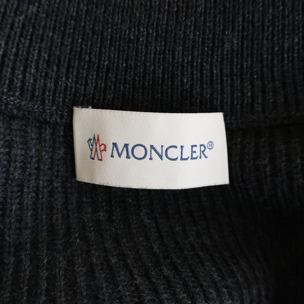 MONCLER(モンクレール) Cardigan Tricot カーディガン トリコ 袖切り替えし ジップアップジャケット J20919B00023