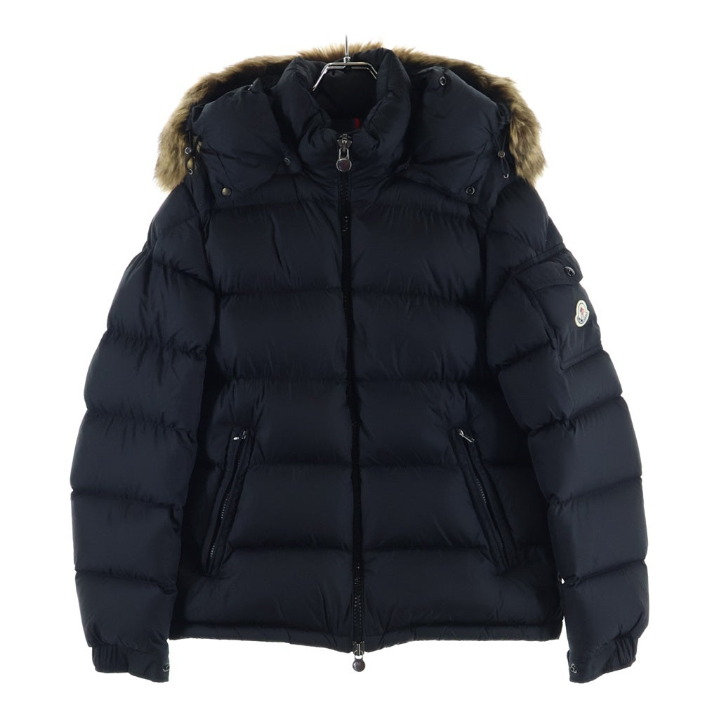 MONCLER(モンクレール) 22AW MAYAF GIUBBOTTO マヤフ ファーフード ショートダウンジャケット H20911A00270 ブラック