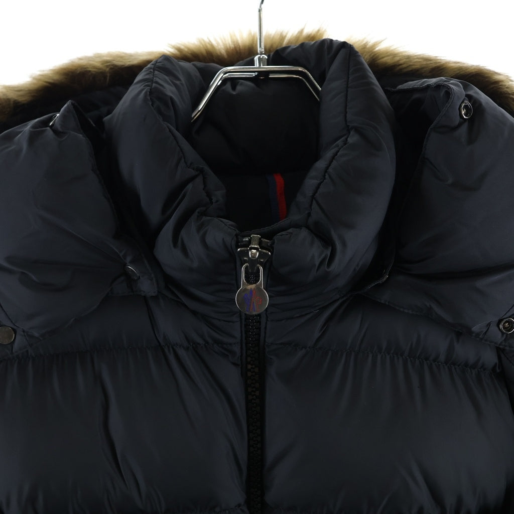 MONCLER(モンクレール) 22AW MAYAF GIUBBOTTO マヤフ ファーフード ショートダウンジャケット H20911A00270 ブラック