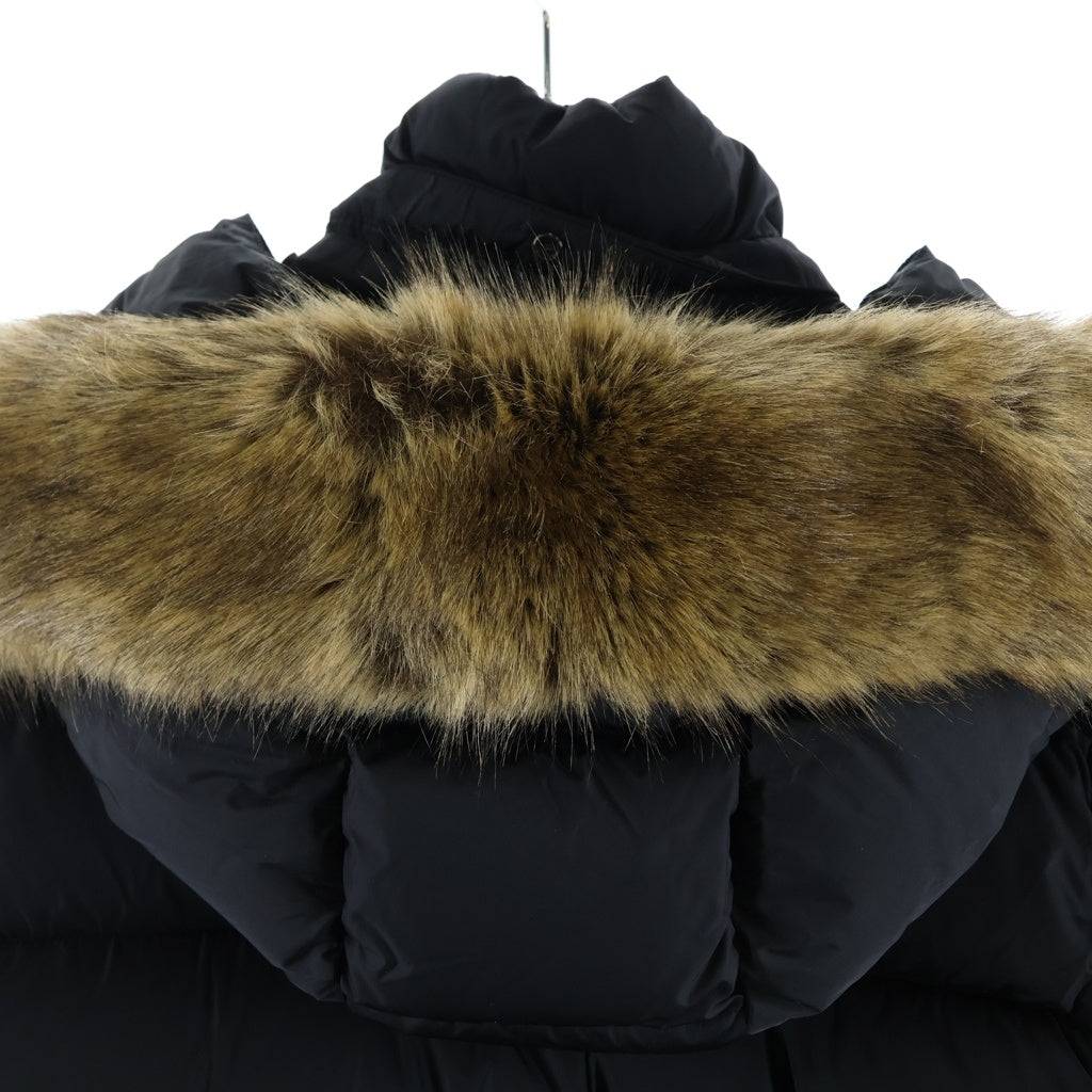 MONCLER(モンクレール) 22AW MAYAF GIUBBOTTO マヤフ ファーフード ショートダウンジャケット H20911A00270 ブラック