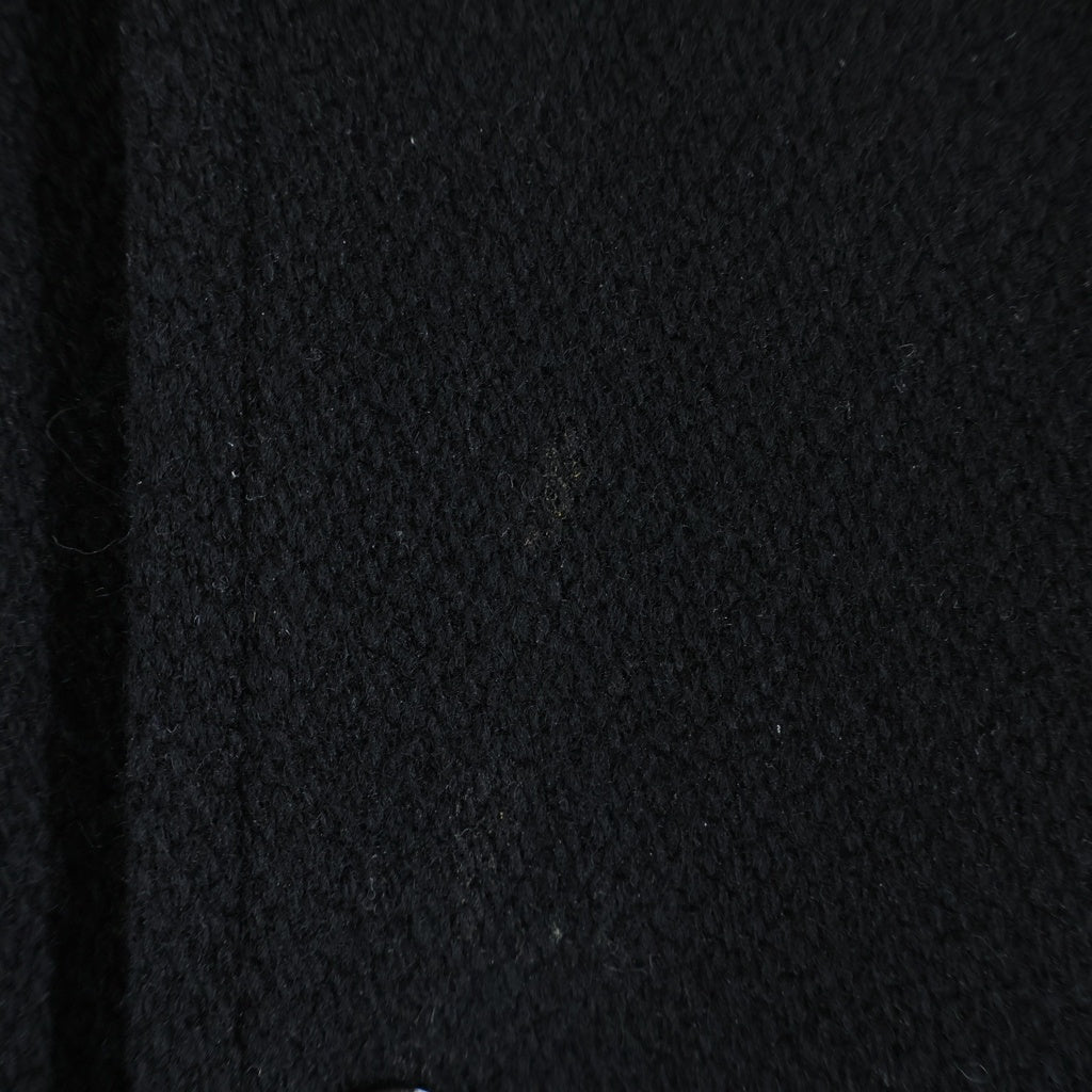 CELINE(セリーヌ) 24SS Classic Teddy Jacket 2V39V896C クラシックテディジャケット レザー切替ウールスタジアムジャケット ブラック/ホワイト