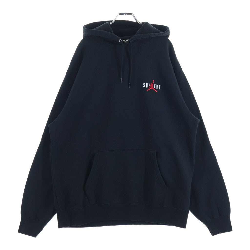 SUPREME(シュプリーム) 24AW×NIKE Jordan Hooded Sweatshirtナイキ ジョーダン フーディースウェットシャツ プルオーバーパーカー ブラック HF0836-010