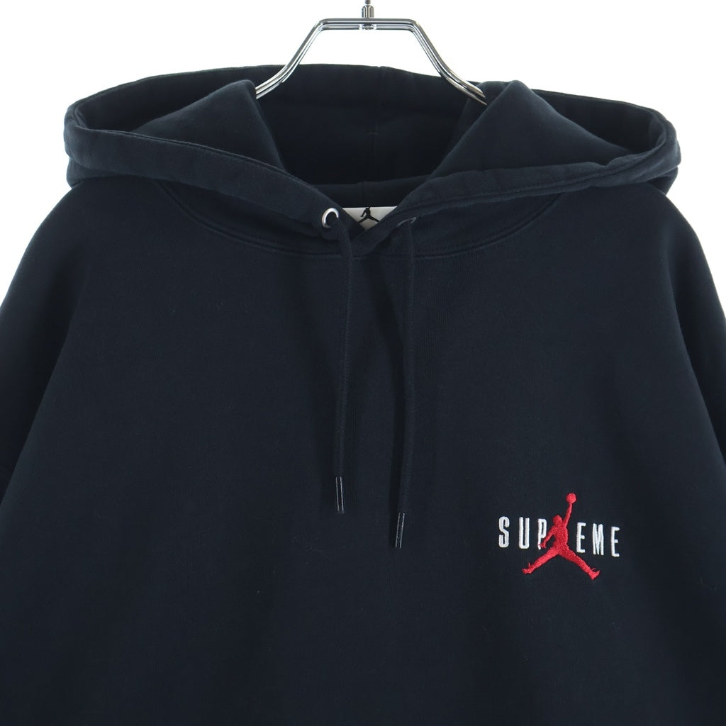 SUPREME(シュプリーム) 24AW×NIKE Jordan Hooded Sweatshirtナイキ ジョーダン フーディースウェットシャツ プルオーバーパーカー ブラック HF0836-010