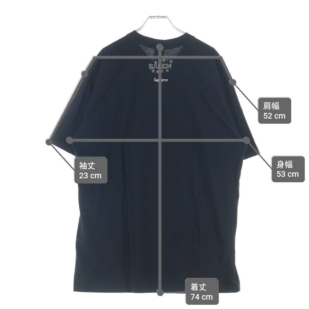 SUPREME(シュプリーム) 26SS Salem S/S Top サレム プリント半袖Tシャツ カットソー ブラック -