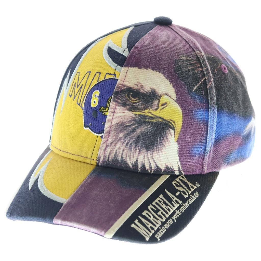 SUPREME(シュプリーム) ×MM6 Maison Margiela Split 6-Panel メゾンマルジェラ スプリット 6パネル キャップ 帽子 ネイビー