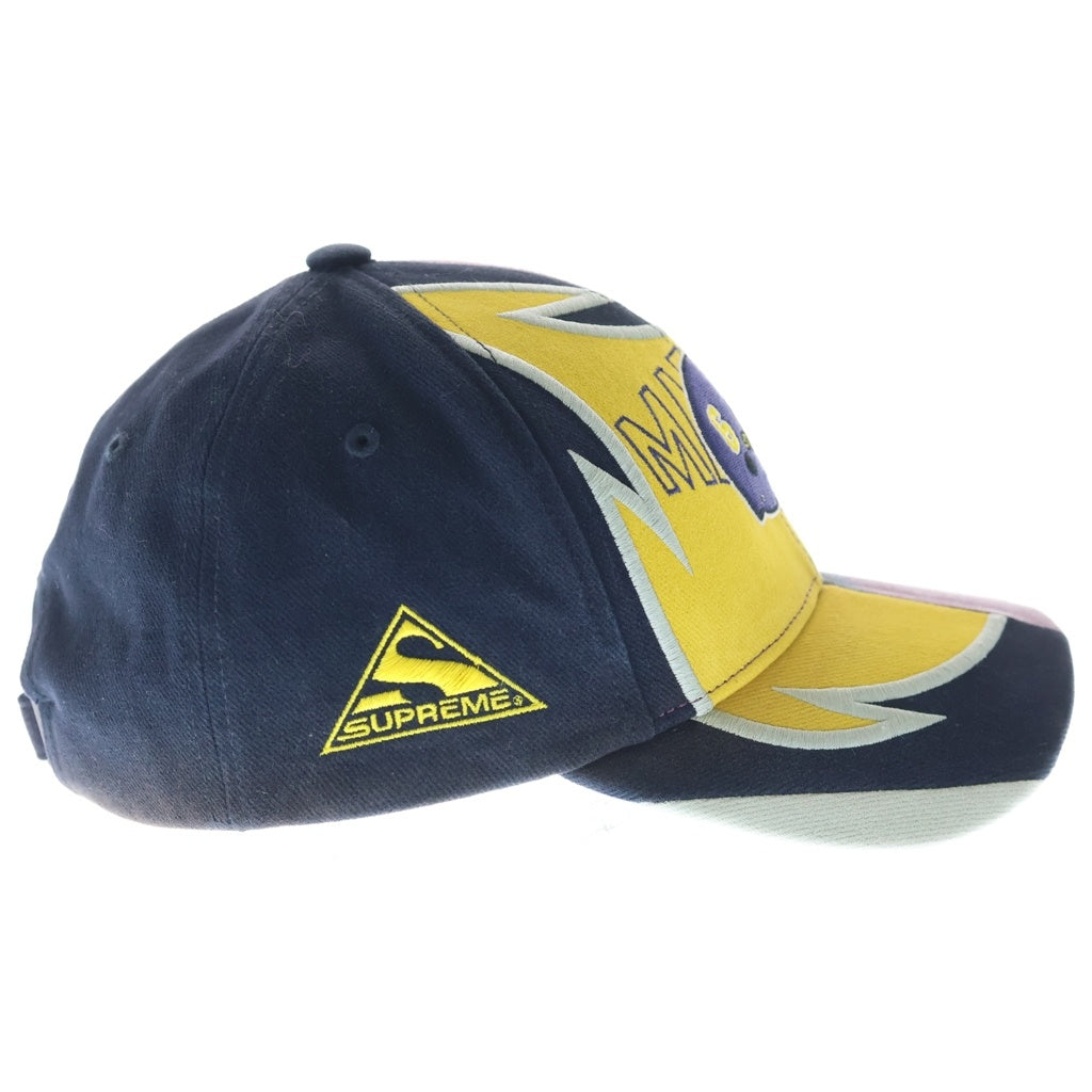 SUPREME(シュプリーム) ×MM6 Maison Margiela Split 6-Panel メゾンマルジェラ スプリット 6パネル キャップ 帽子 ネイビー
