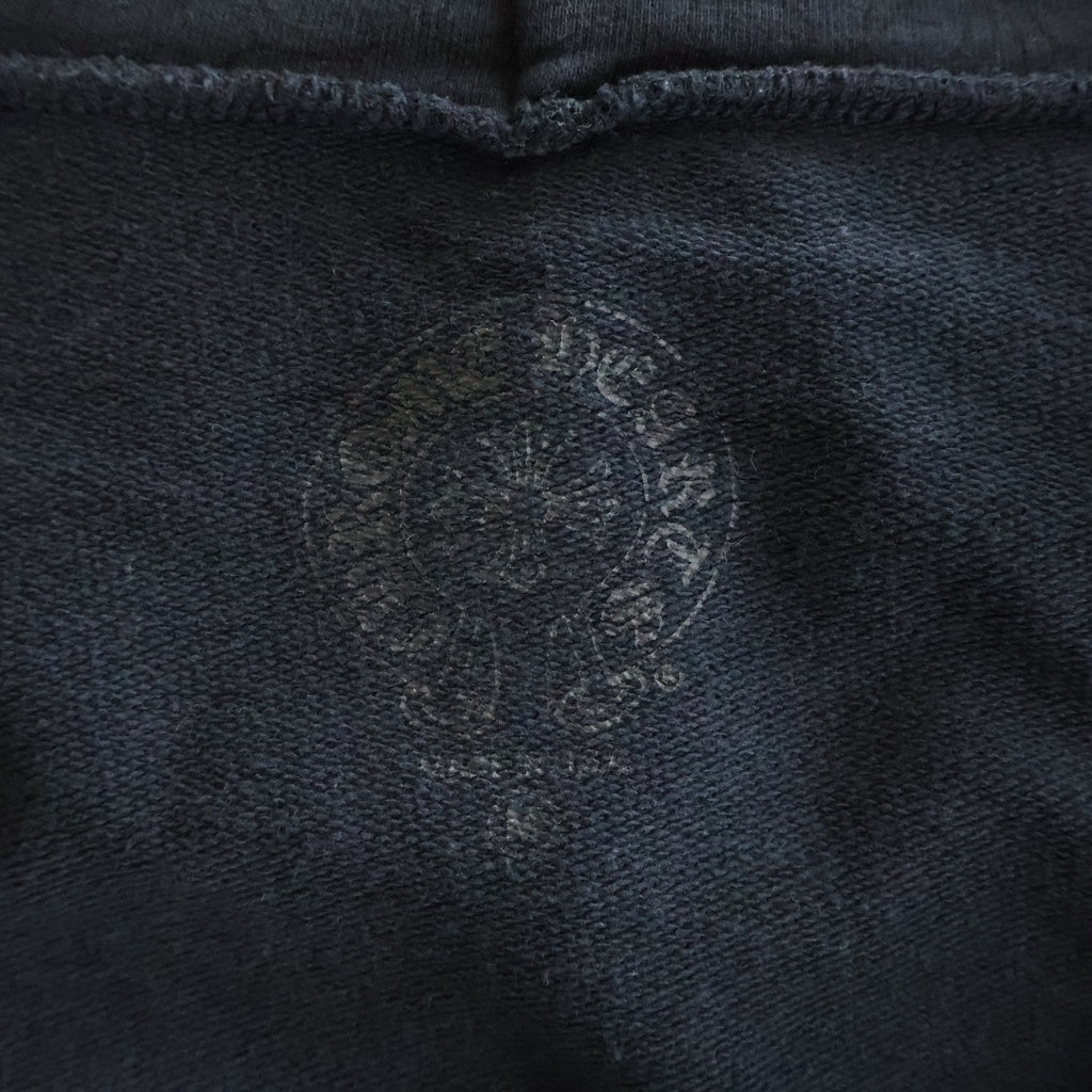 CHROME HEARTS(クロムハーツ) SWTSHRT HD ZIP CHプラス総柄 バックホースプリントジップパーカー フーディー ブラック