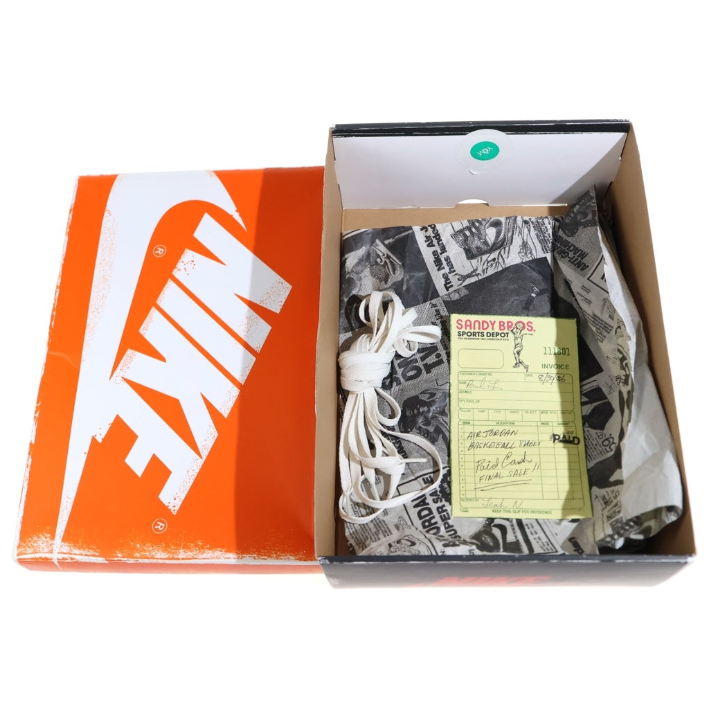 NIKE(ナイキ) AIR JORDAN 1 HIGH OG DZ5485-612 エアジョーダン1 ロスト&ファウンド シカゴ ハイカットスニーカー ホワイト/レッド US8.5/26.5cm