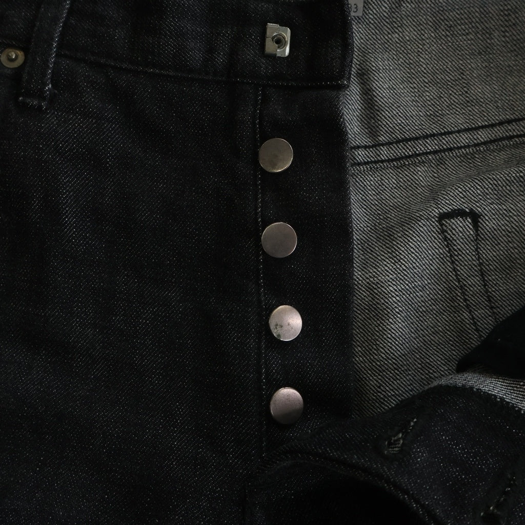 Dior HOMME(ディオールオム) 08AW 5ポケット ストレートデニムパンツ 8H3110530184 ブラック