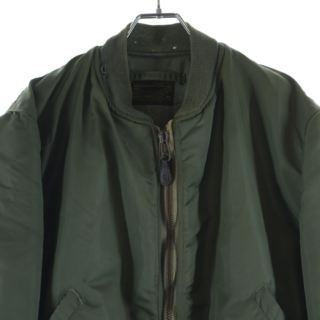 VINTAGE(ヴィンテージ) 50s USAF MA-1 MIL-J-8279B JOHN OWNBEY CO.INC フライトジャケット オリーブ