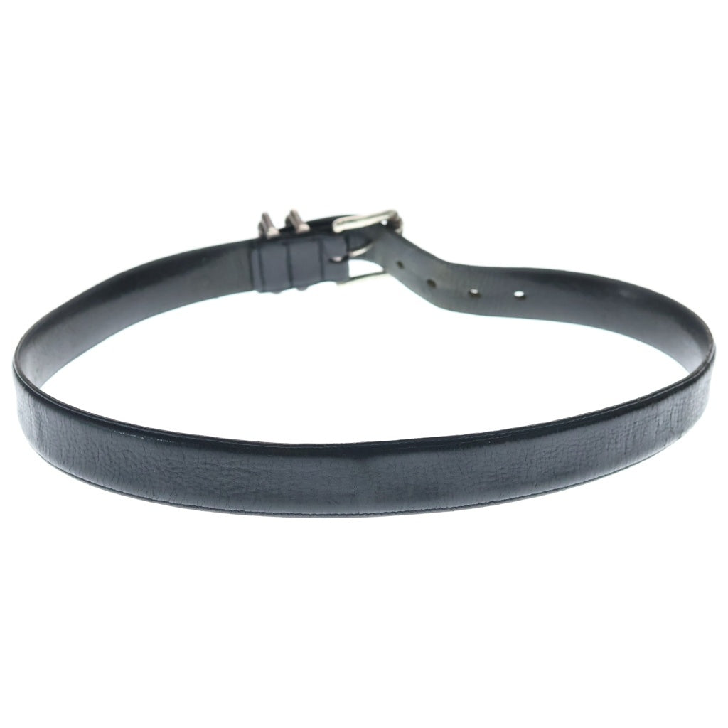 CHROME HEARTS(クロムハーツ) OLD BLT ROLLER 3PC1.0inch オールド 3PCローラーバックル レザーベルト シルバー