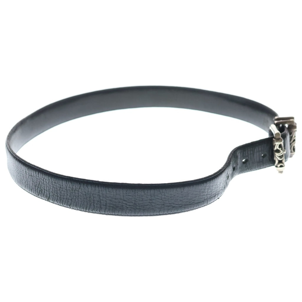 CHROME HEARTS(クロムハーツ) OLD BLT ROLLER 3PC1.0inch オールド 3PCローラーバックル レザーベルト シルバー