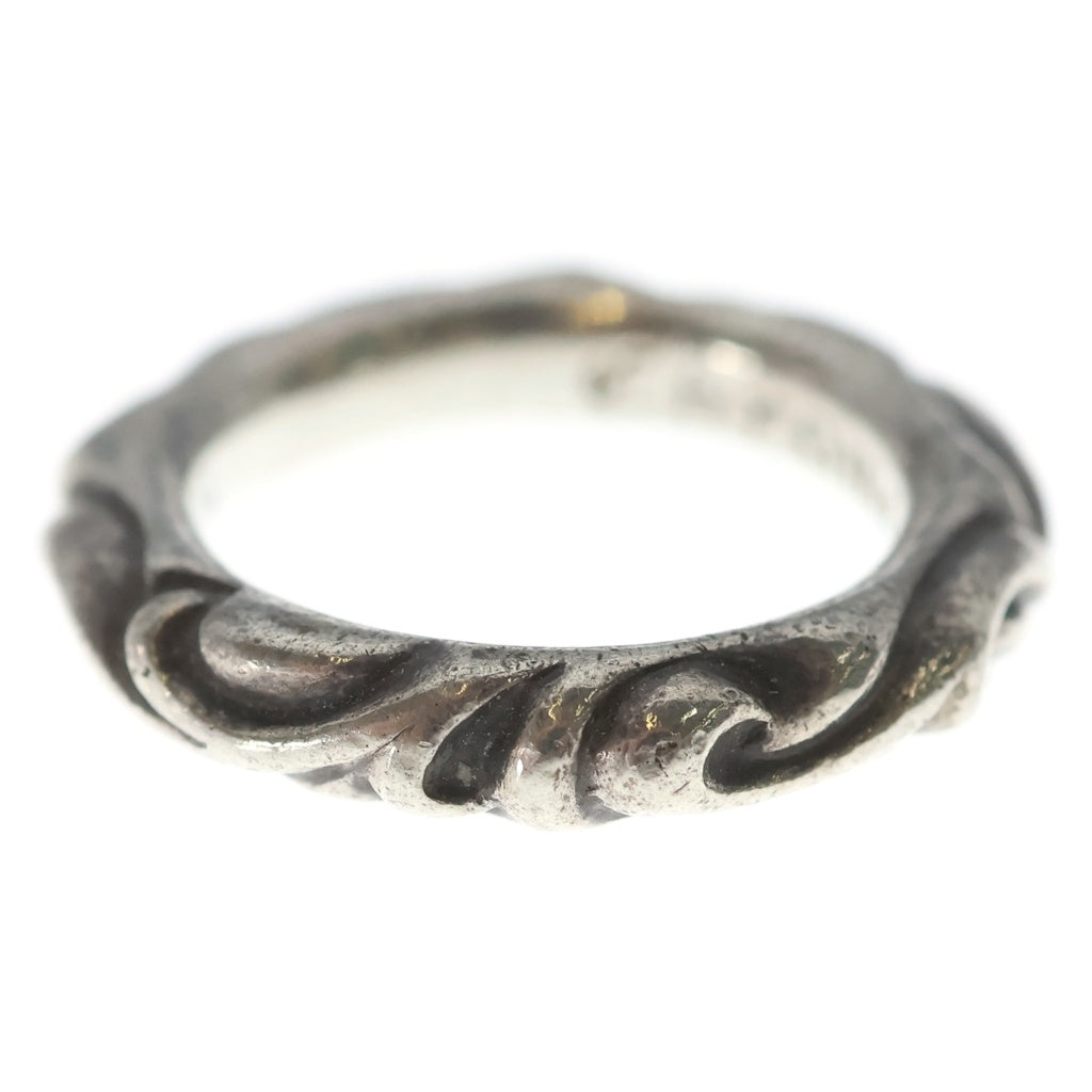CHROME HEARTS(クロムハーツ) SCRL BAND スクロールバンド リング シルバー BCA351
