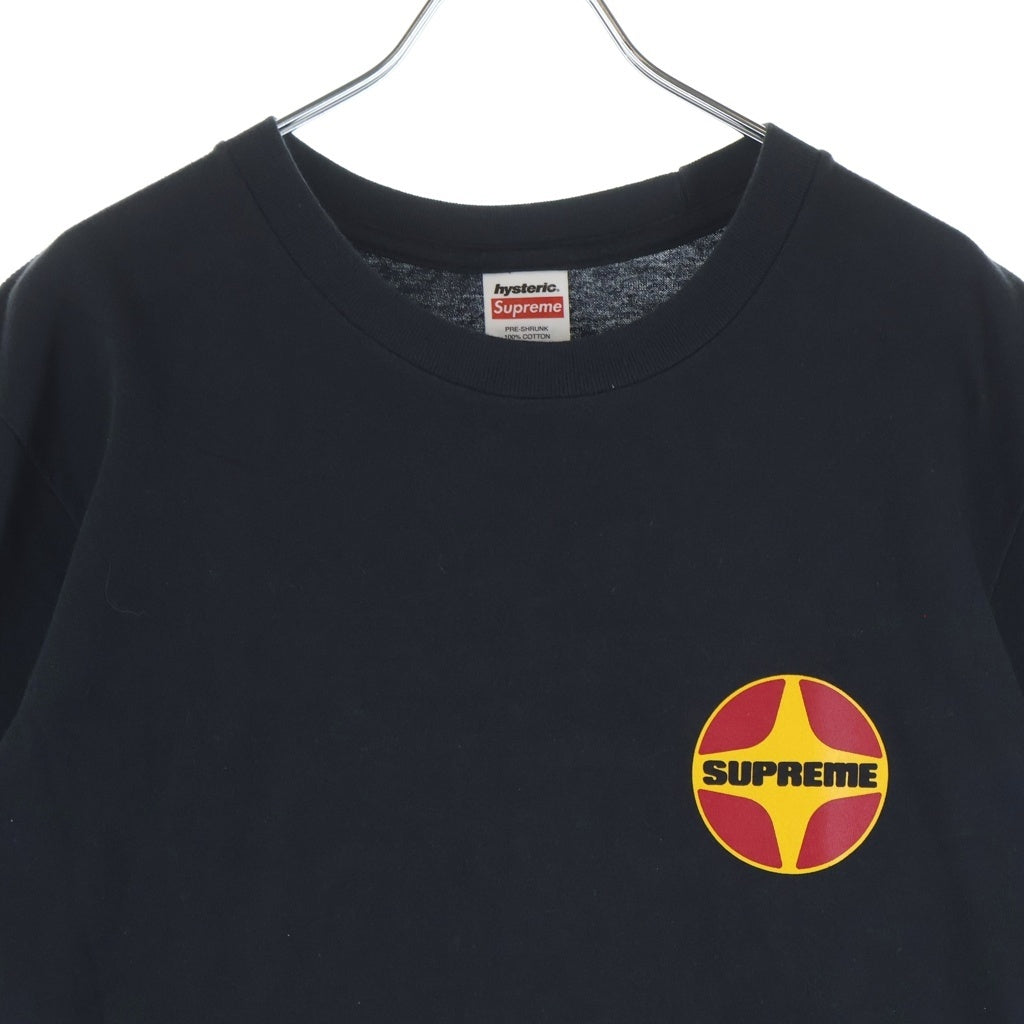 SUPREME(シュプリーム) 24AW ×Hysteric Glamour Pin Up Tee ヒステリックグラマー ピンナップ 半袖Tシャツ カットソー ブラック