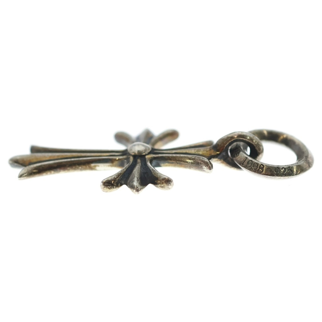 CHROME HEARTS(クロムハーツ) TINY CH CROSS タイニーCHクロス チャーム ネックレストップ シルバー BCA382