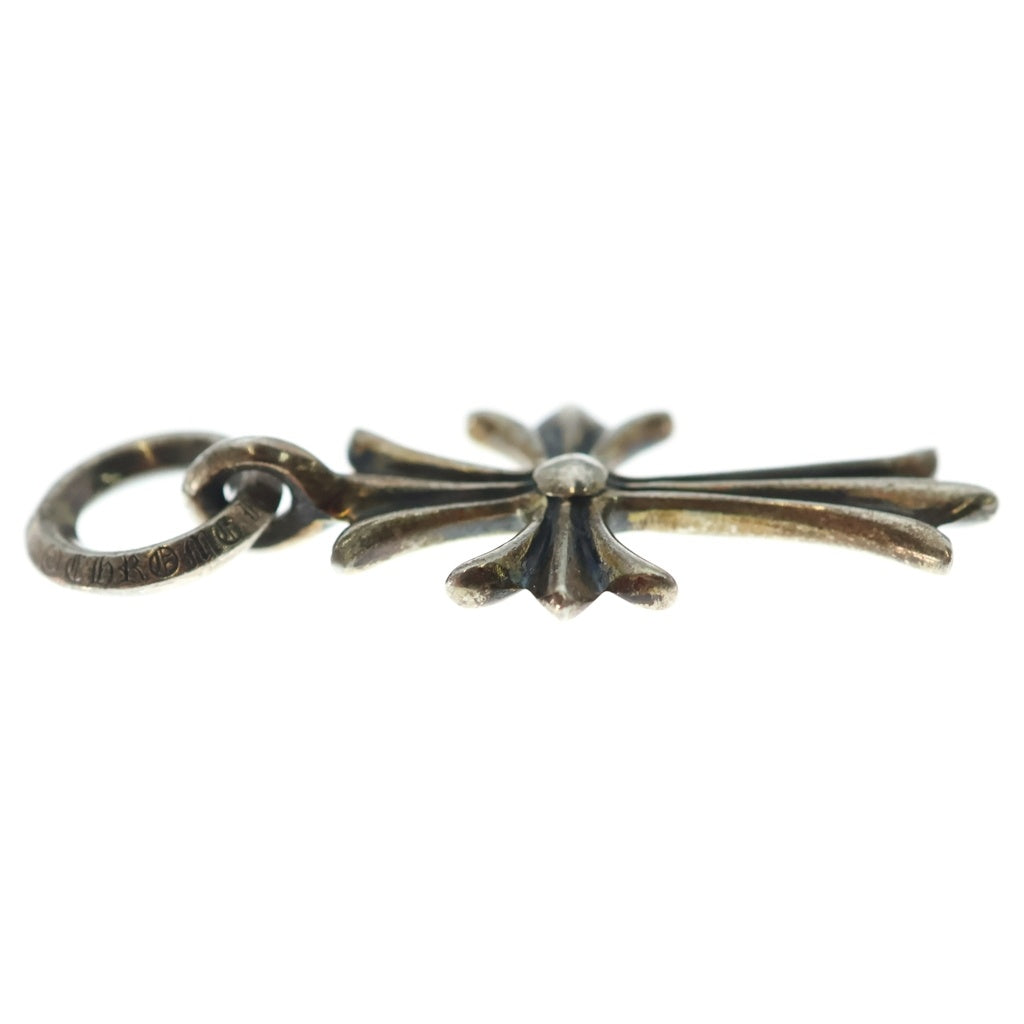 CHROME HEARTS(クロムハーツ) TINY CH CROSS タイニーCHクロス チャーム ネックレストップ シルバー BCA382