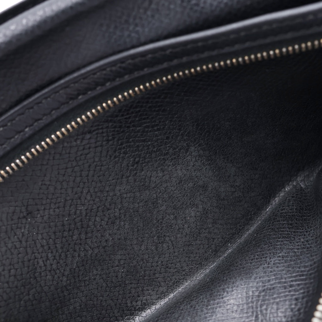 HERMES(エルメス) ベアン クラシック ロングウォレット 長財布 カードケース ブラック ヴォーエプソン □F刻印 シルバー金具