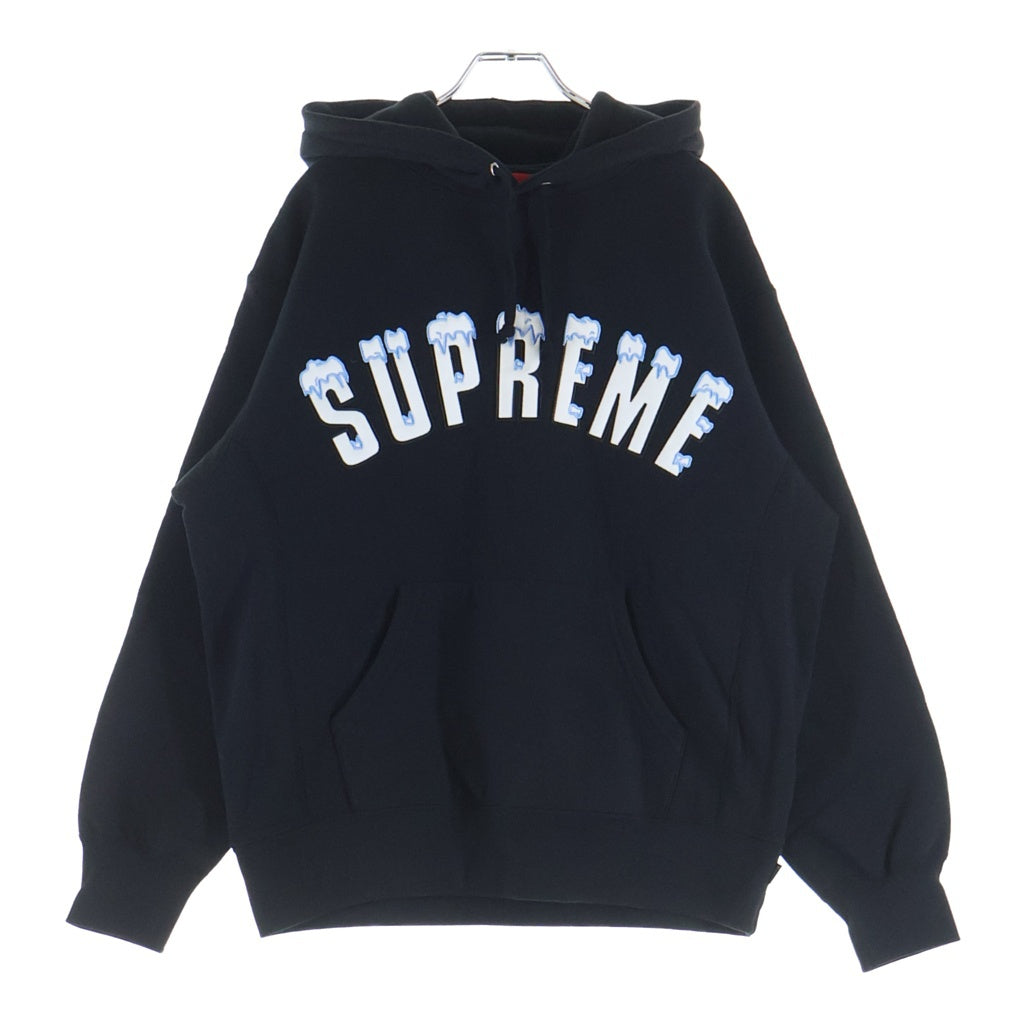 SUPREME(シュプリーム) 20AW Icy Arc Hooded Sweatshirt アイシーアーチロゴ スウェットプルオーバーパーカー ブラック