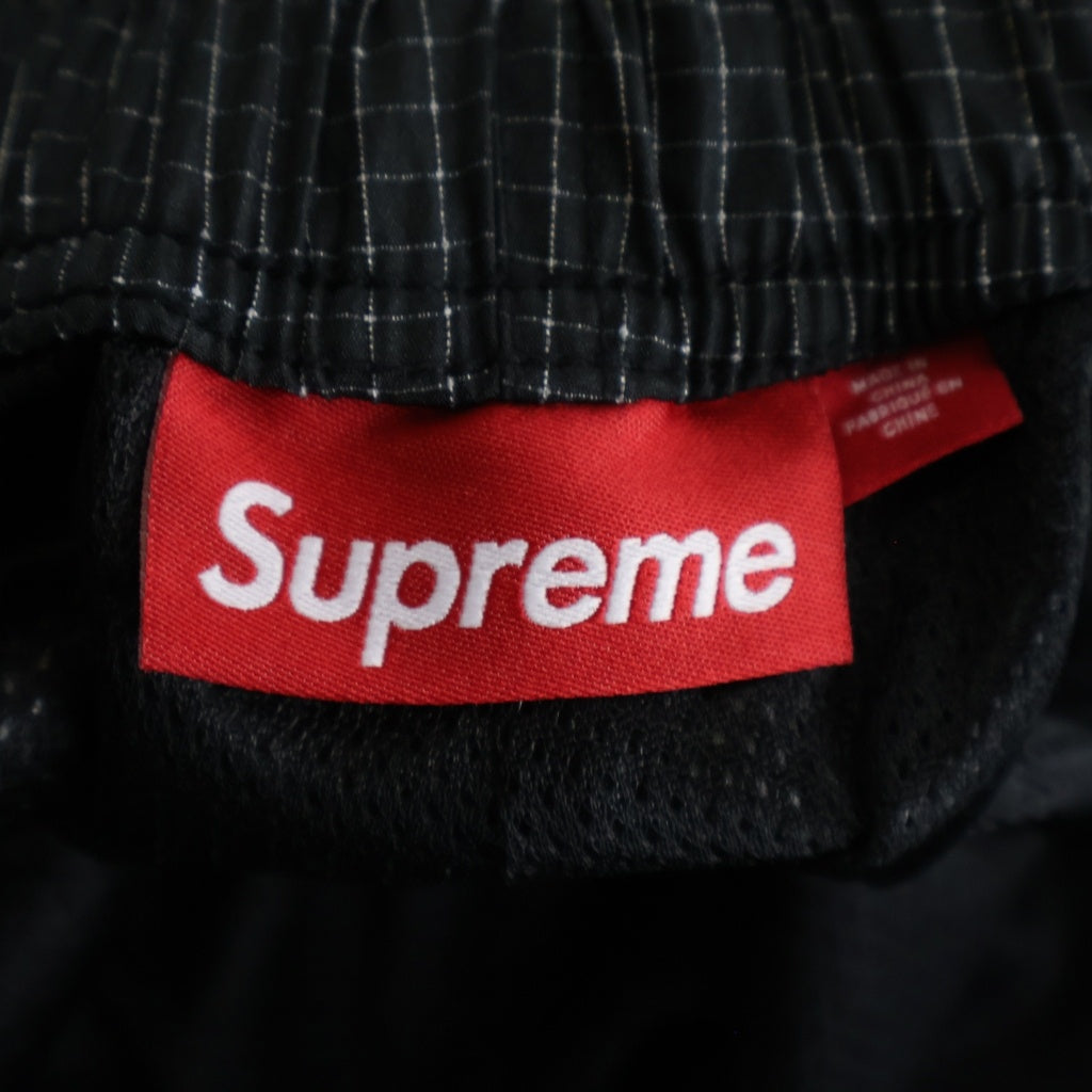 SUPREME(シュプリーム) 25SS Reflective Ripstop Track Pant リフレクティブリップストップトラックパンツ ブラック