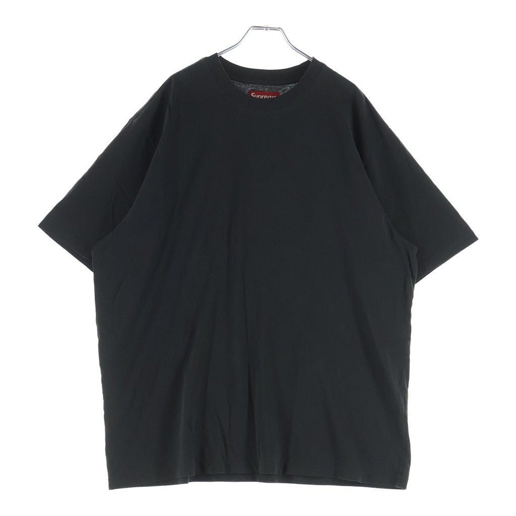 SUPREME(シュプリーム) 26SS Rhinestone Script S/S Top ラインストーンスクリプト ショートスリーブトップ 半袖Tシャツ カットソー ブラック