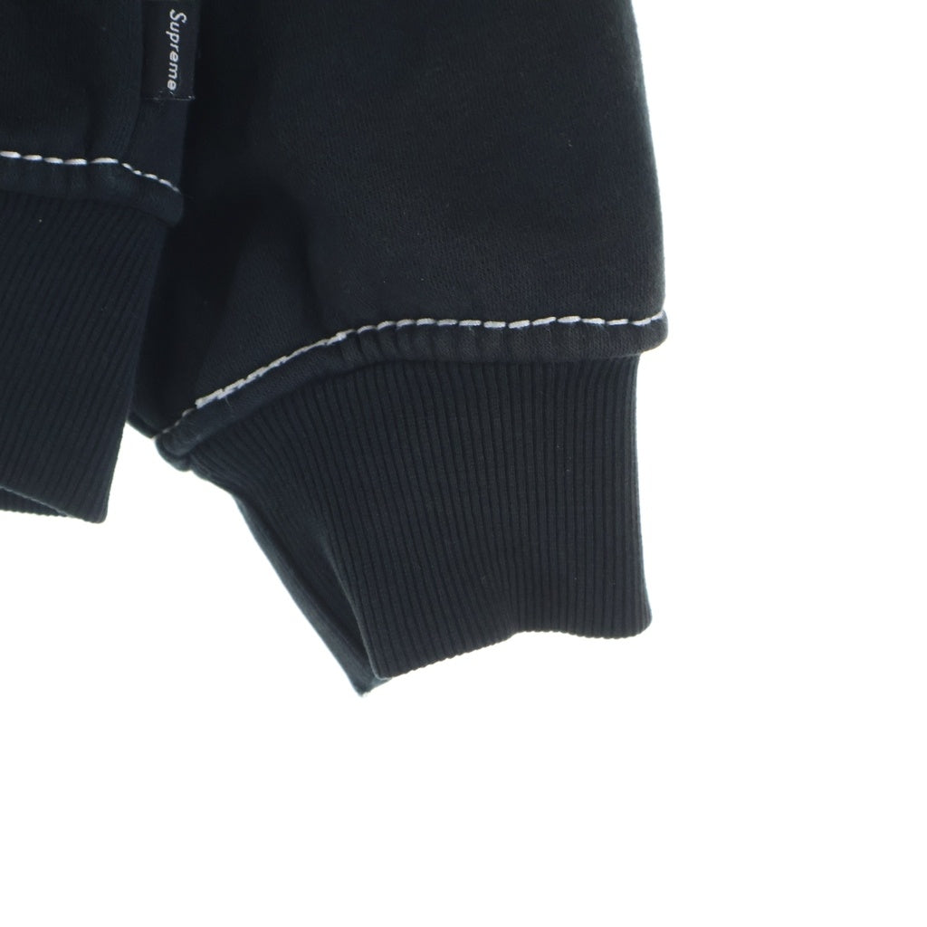 SUPREME(シュプリーム) 25AW ×True Religion Zip Up Hooded Sweatshirt トゥルーレリジョン ジップアップフーディースウェット パーカー ブラック