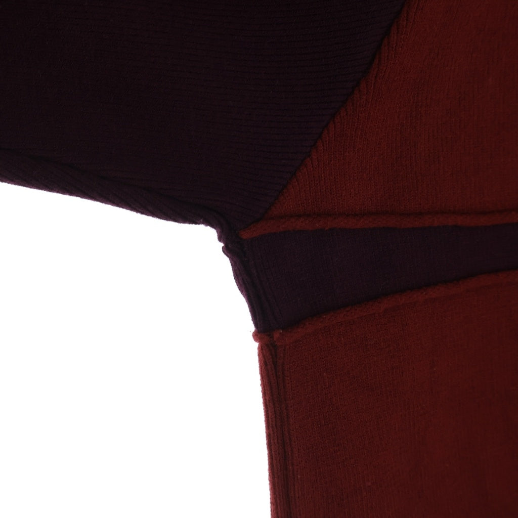 NAMACHEKO(ナマチェコ) Sly Bandage ロングスリーブ ニットポロシャツ レッド NS24-7100-4004