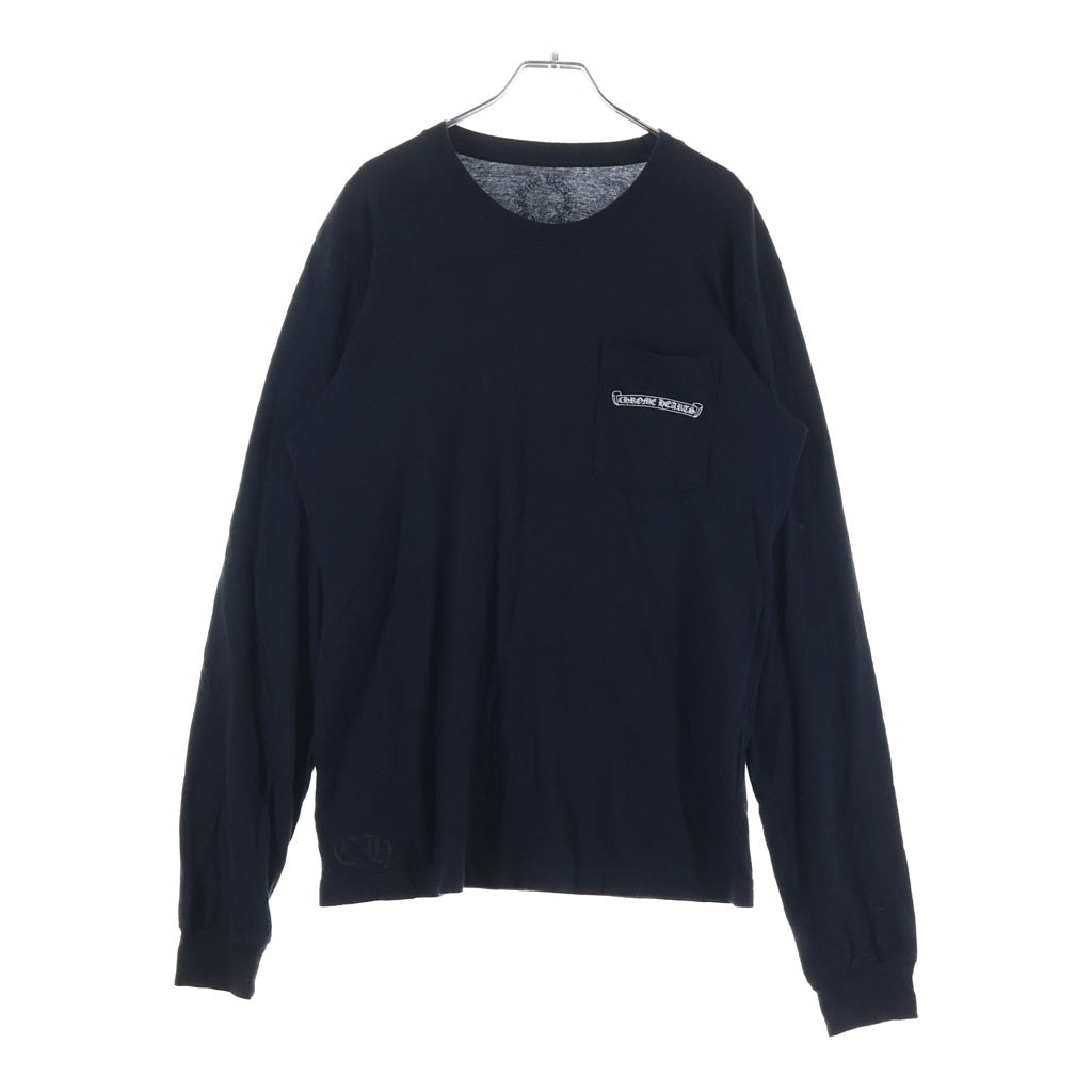 CHROME HEARTS(クロムハーツ) ARCH LOGO FUCH YOU アーチロゴ 長袖Tシャツ ロンT ブラック