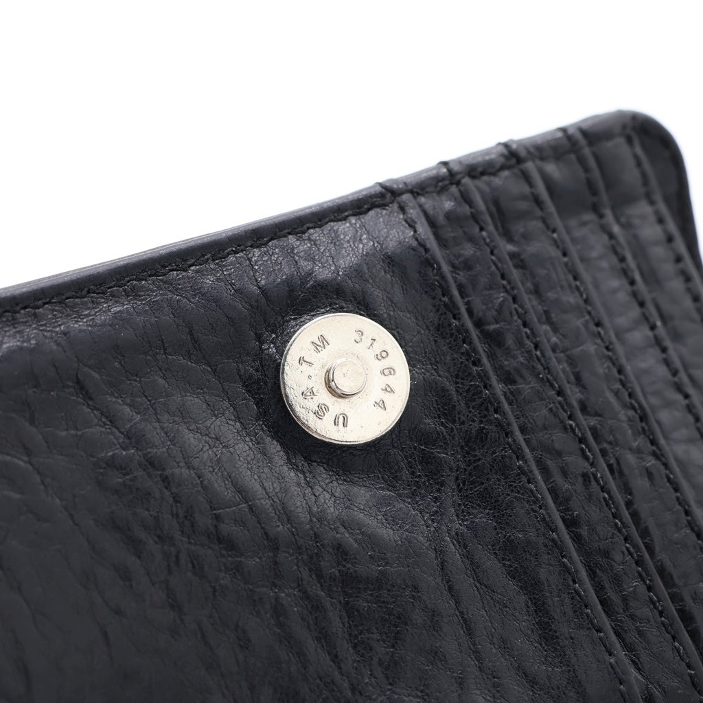CHROME HEARTS(クロムハーツ) JOEY ジョーイ レザーウォレット 財布 ブラック