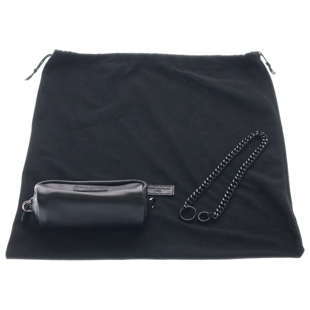 NO BRAND(ノーブランド) 【THE LAST ART PROJECT ザ ラストアートプロダクション】 PREMIUM CROCO LOUNGE TOTE 極上クロコダイルレザー トートバッグ ブラック レディース
