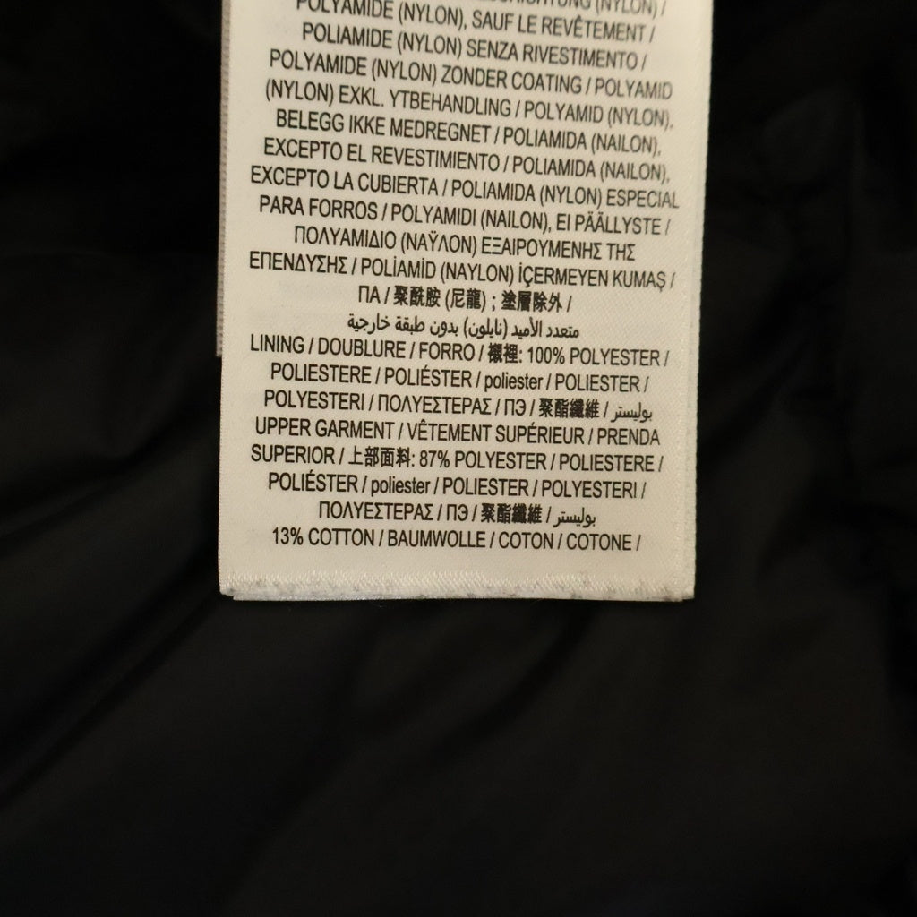 BURBERRY(バーバリー) 22AWデタッチャブルスリーブ ノバチェック ジップアップ ダウンジャケット ブラック 1759-262