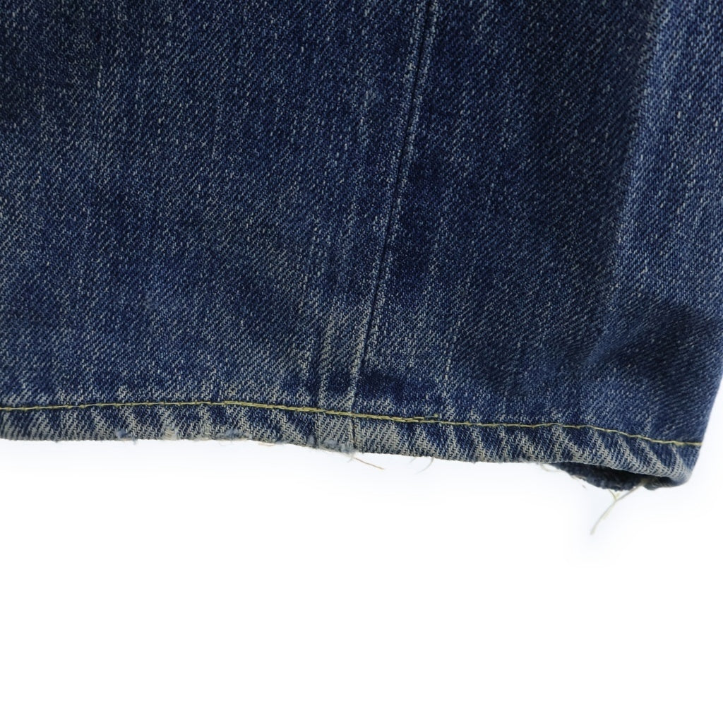Levi's(リーバイス) 70S VINTAGE 501 66前期 ボタン裏刻印6 スモールe 並行ステッチ ボタンフライ ストレートデニムパンツ